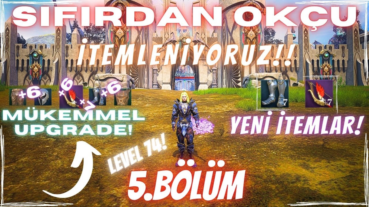 SIFIRDAN OKÇU 5. BÖLÜM | İTEMLER DİZİLİYOR! | ZİNDAN DROPLARI | LEVEL 74 | Rise Online