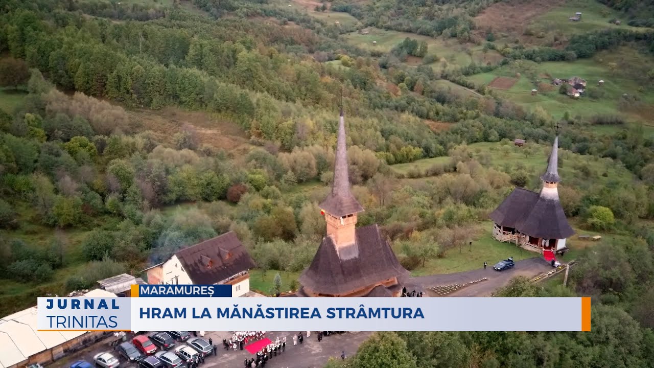 Hram la Mănăstirea Strâmtura