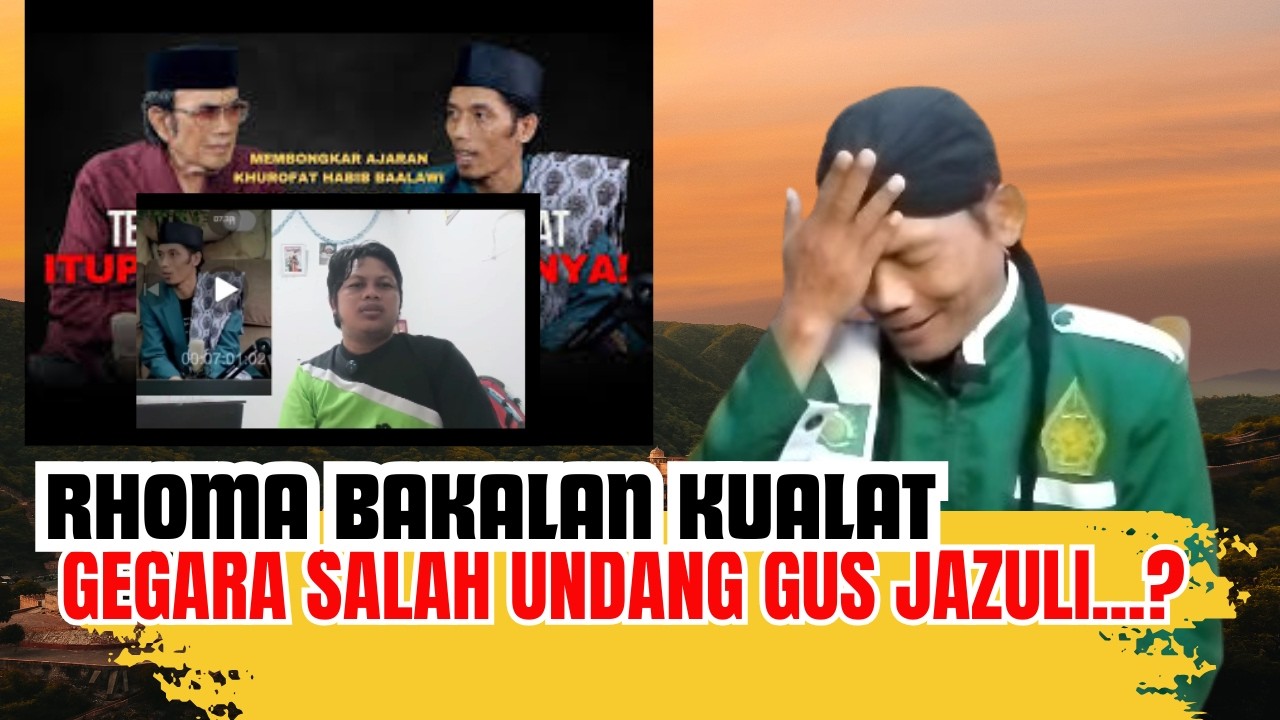 RHOMA DIANGGAP BAKAL KUALAT GEGARA NGUNDANG GUS AZIZ JAZULI DI PODCASTNYA II TVAlwaha
