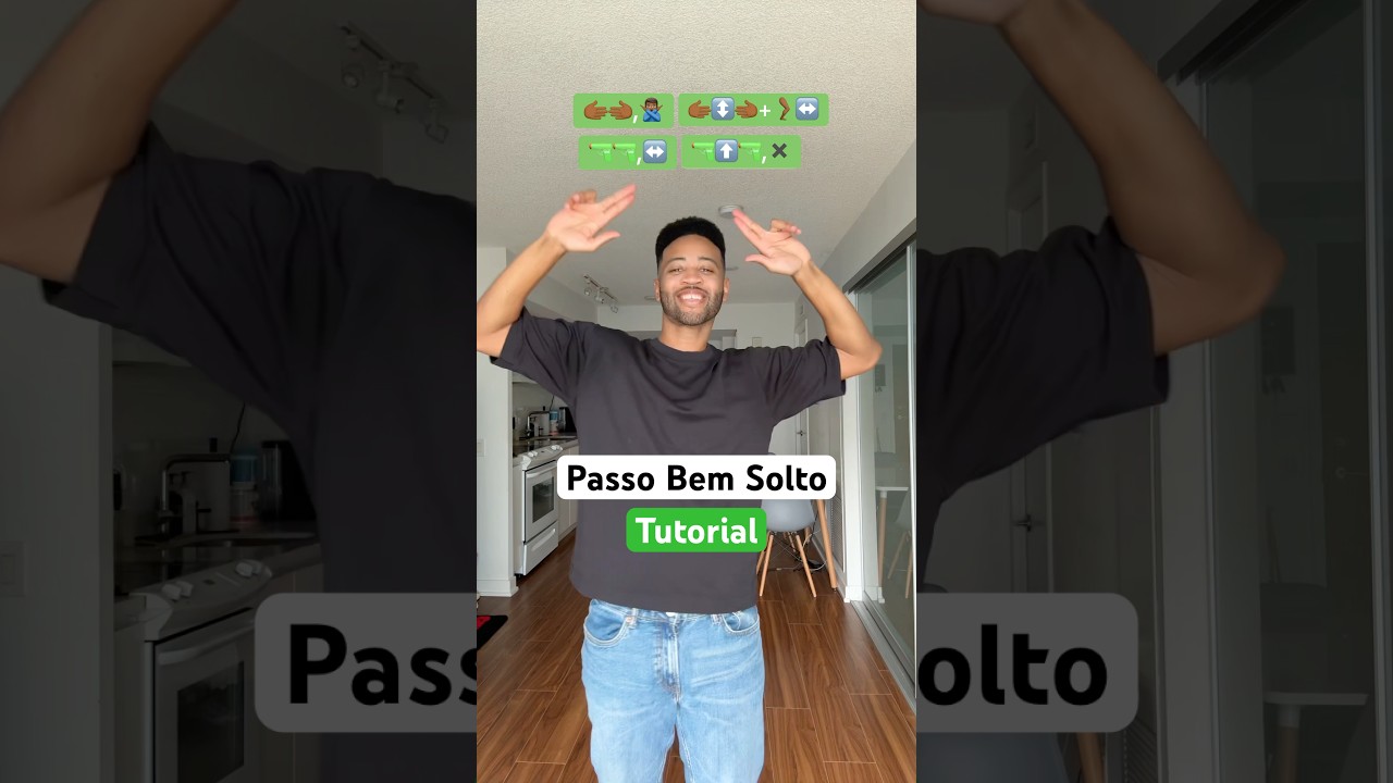 PASSO BEM SOLTO viral TikTok dance!🔥 #shorts #dance #viralvideo #tutorial
