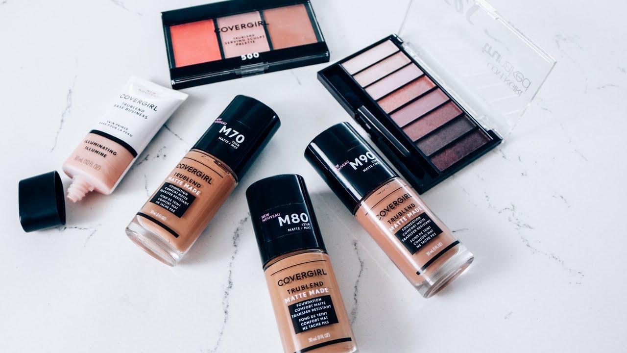 Testing out the new CoverGirl TruBlend Matte MadeFoundation | First Impression | Ashley Bloomfield