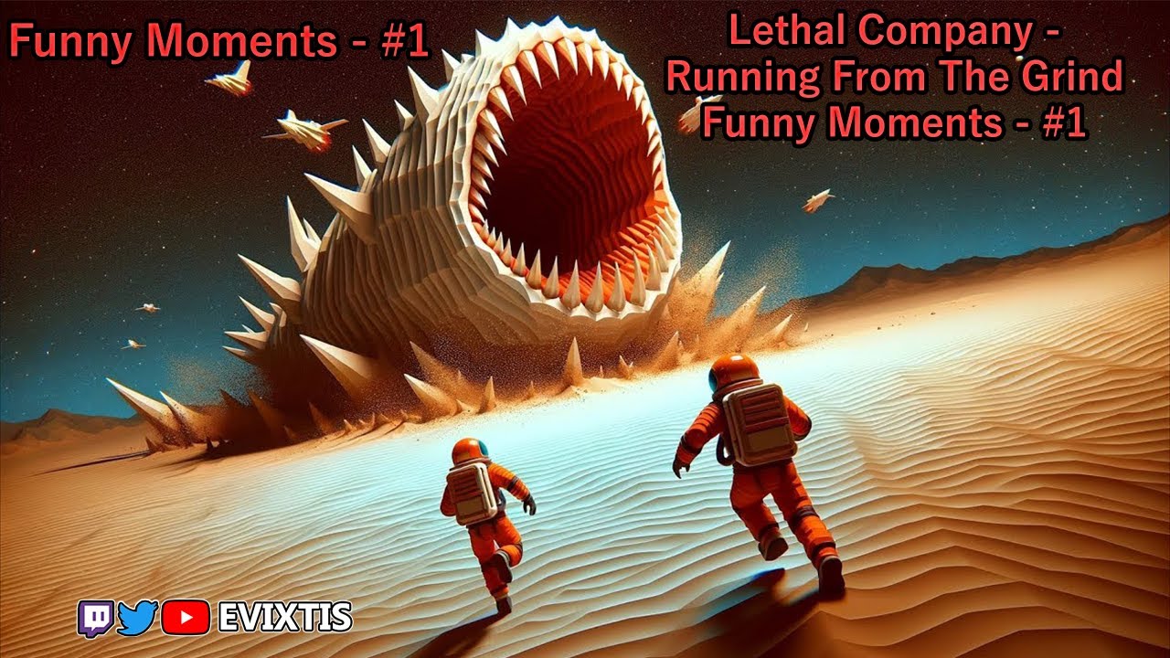 Lethal Company: Running From The Grind - Funny Moments #1