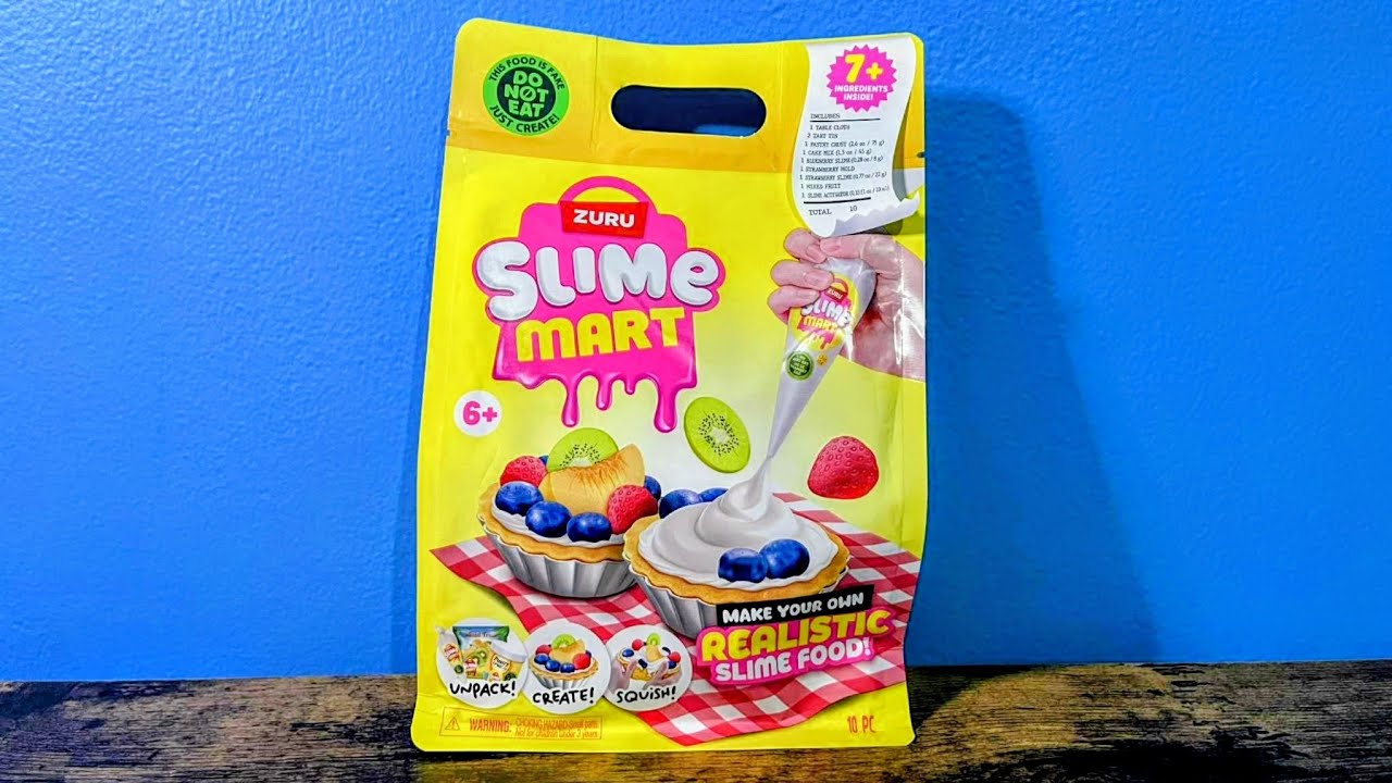Zuru Pie Slime Kit Unboxing (lofi, soft spoken asmr)