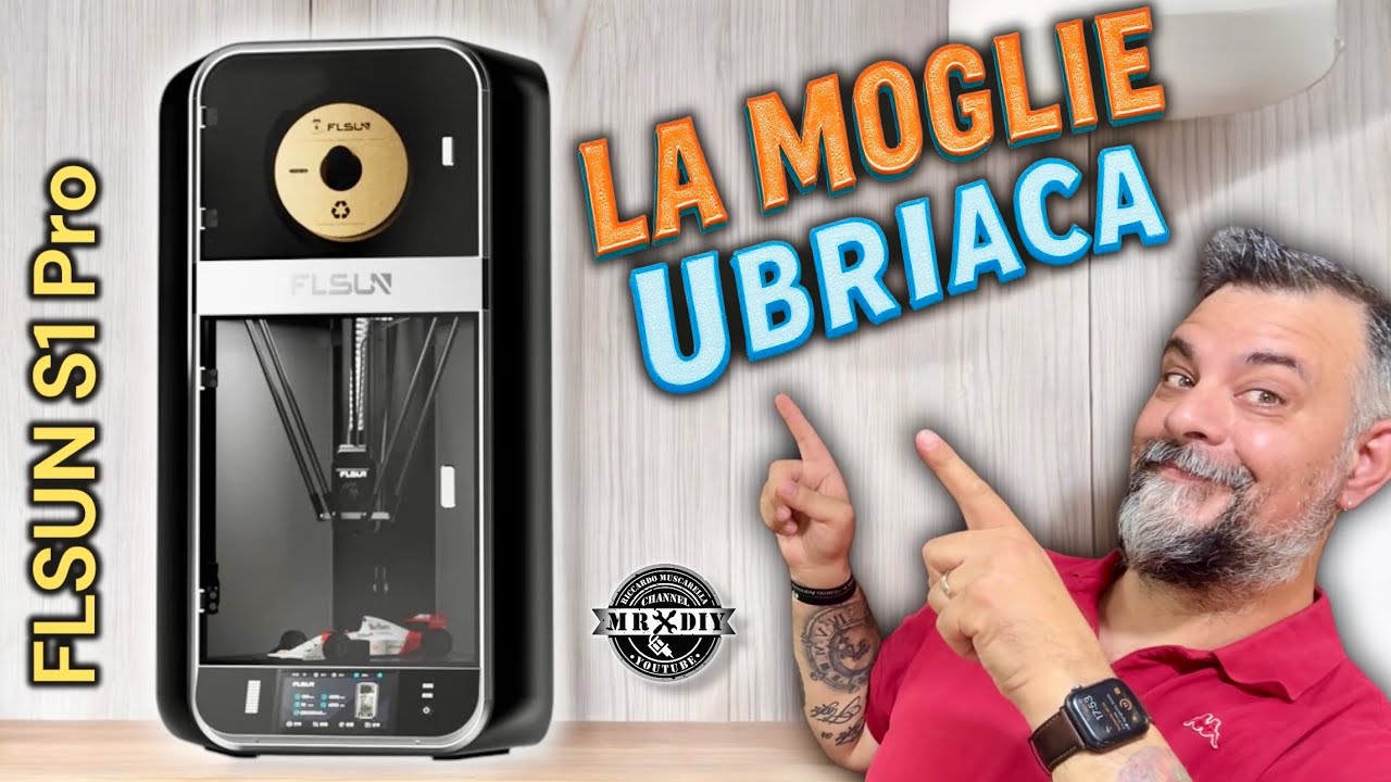 Flsun S1 Pro da paura. Anche per ingranaggi meccanici. La più veloce stampante 3D a delta recensione