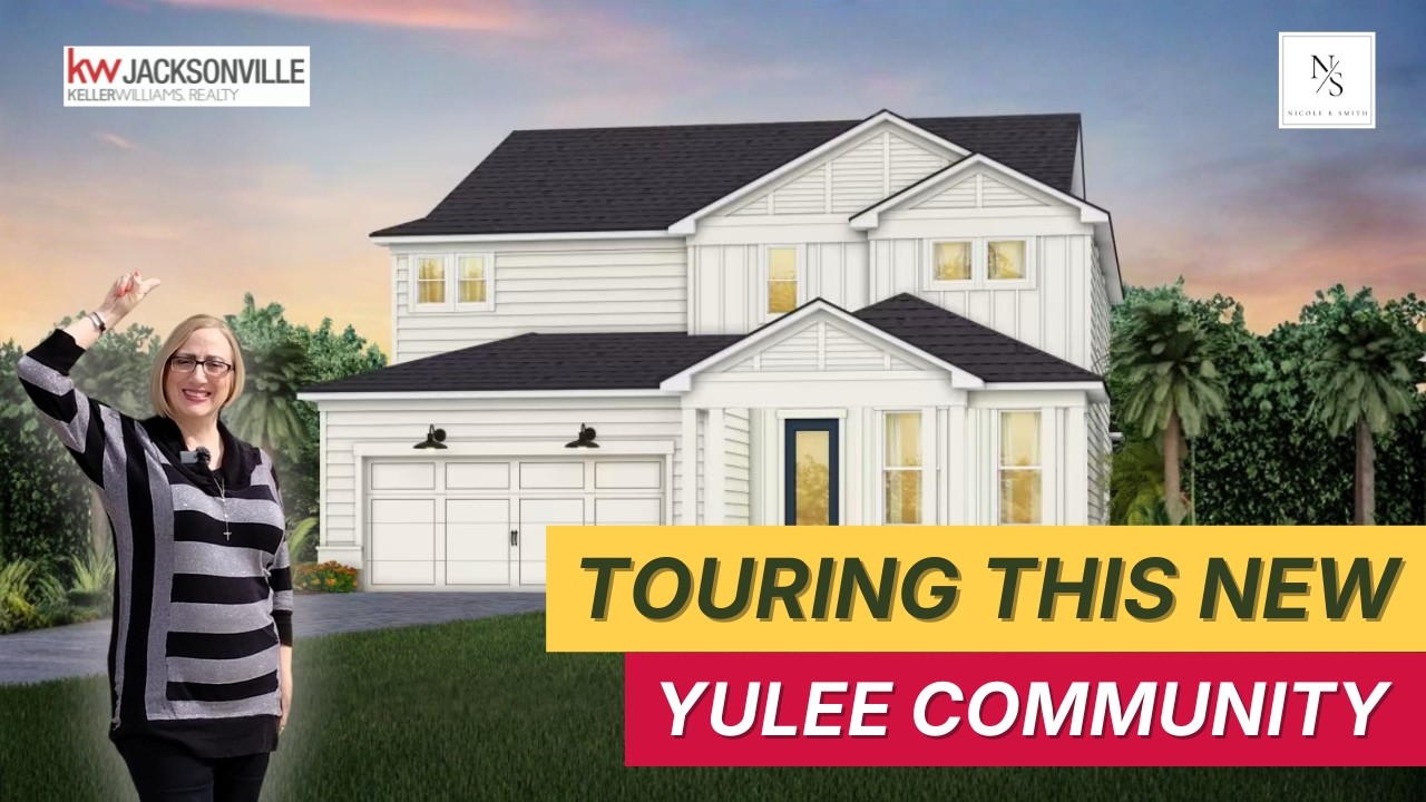 New Construction in Yulee FL (Nassau County) Pulte Yorkshire Model Home Tour | 5 Bed + Bonus Room