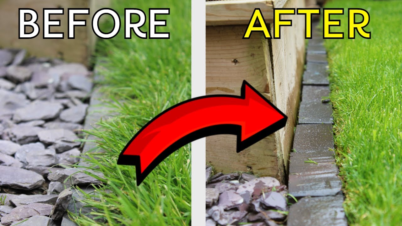 The EASY way to tidy up your lawn | Quick and easy