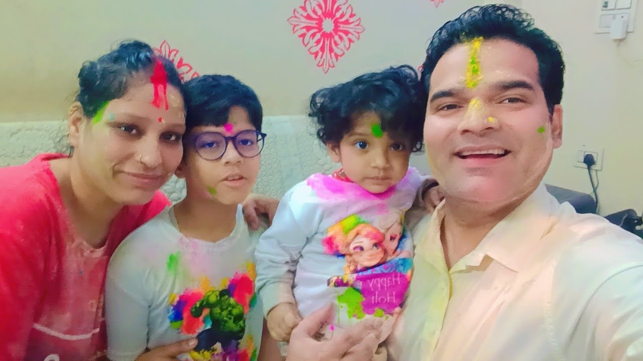 Vlog no. 114 - Holi Celebration🫟🫧🎨💦🟣🥳🧡🤩🟤🩵🔴🎉🎊