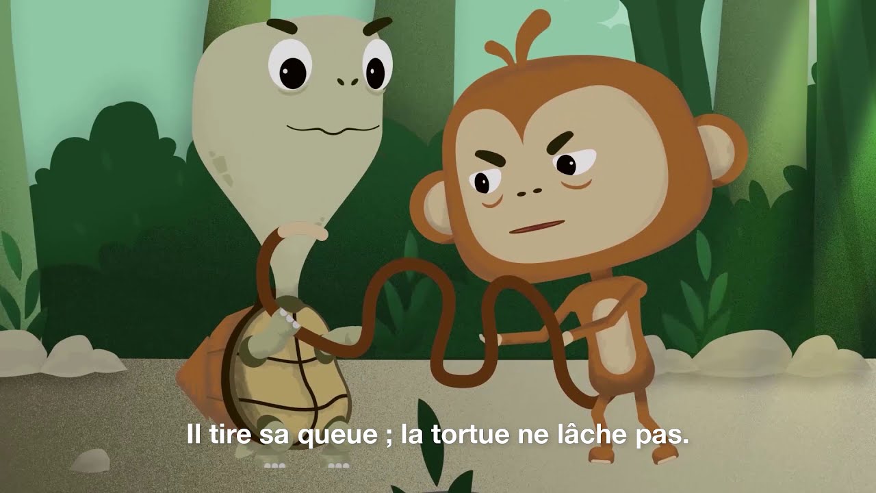 Zistwar Zako ar Torti - Enn Kont Charles Baissac , ST Français