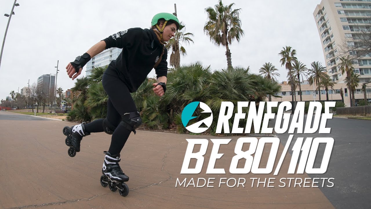 Arantxa patinando con Renegade BE 80 | Freeskate extremo en Barcelona
