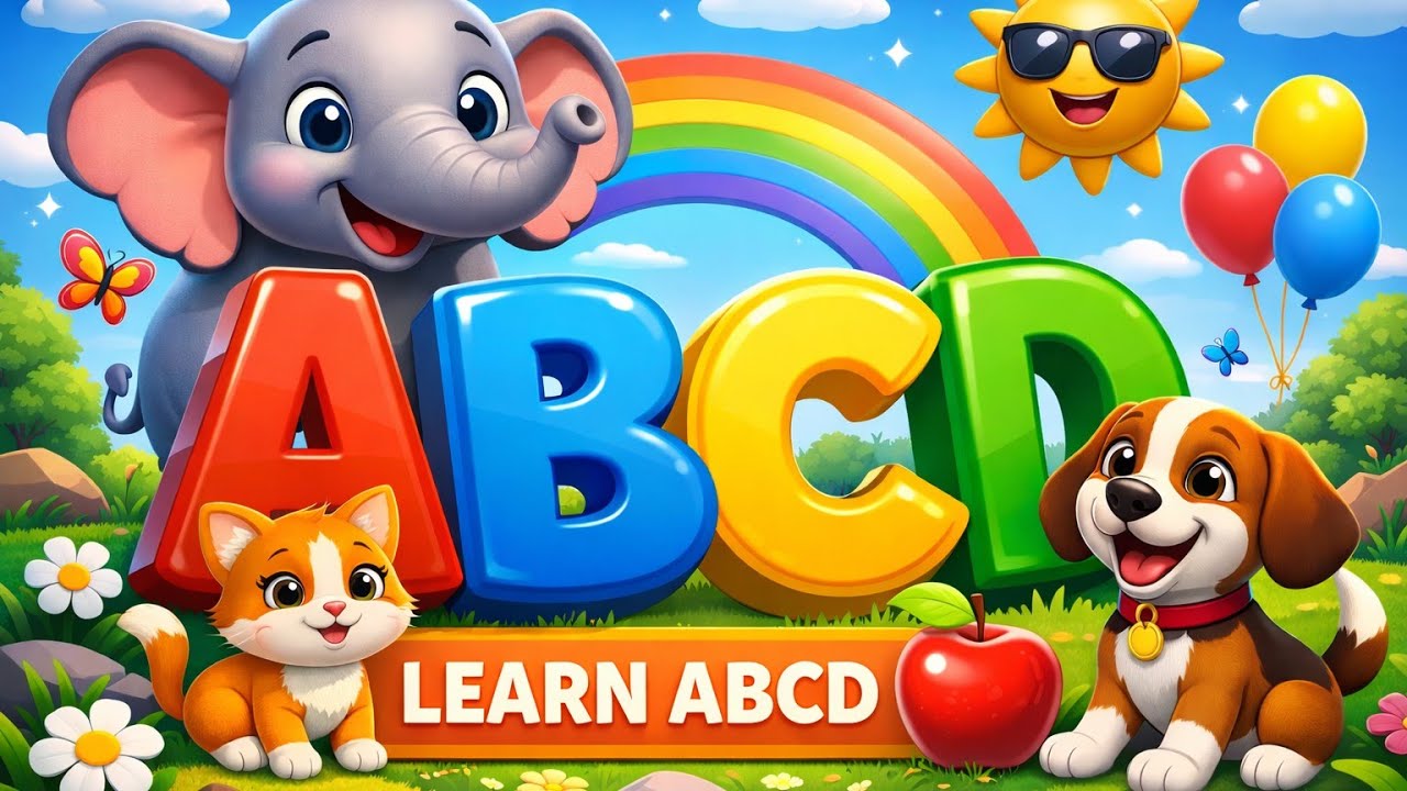 ABCD song || abcd Alphabet for children #abcdsong #aiworld 