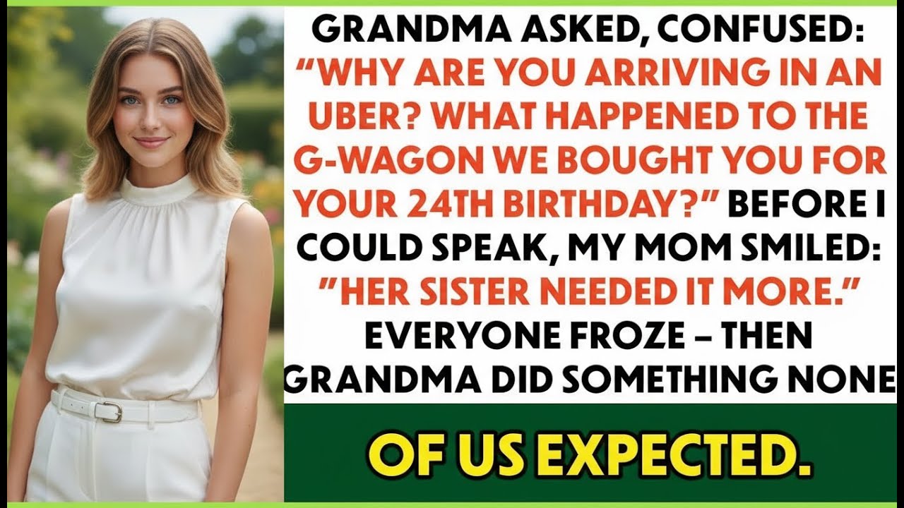 My Mom Gave The G Wagon Grandma Gifted Me To My Sister—Grandma's Revenge Left Everyone Speechless...