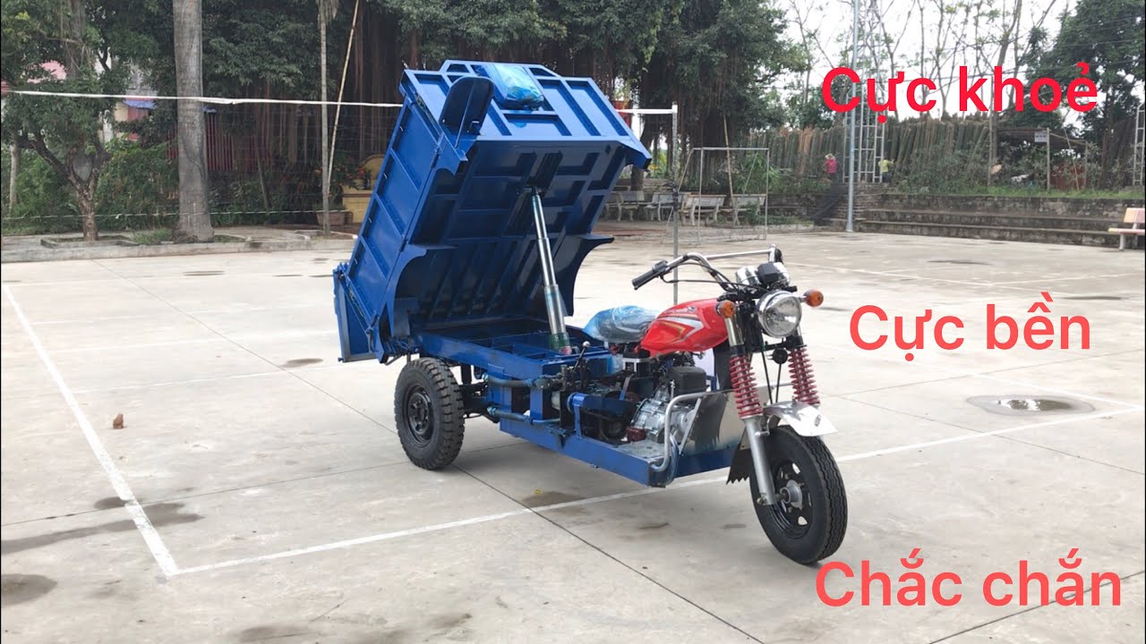 Xe ba gác, xe ba bánh, chở vật liệu xây dựng