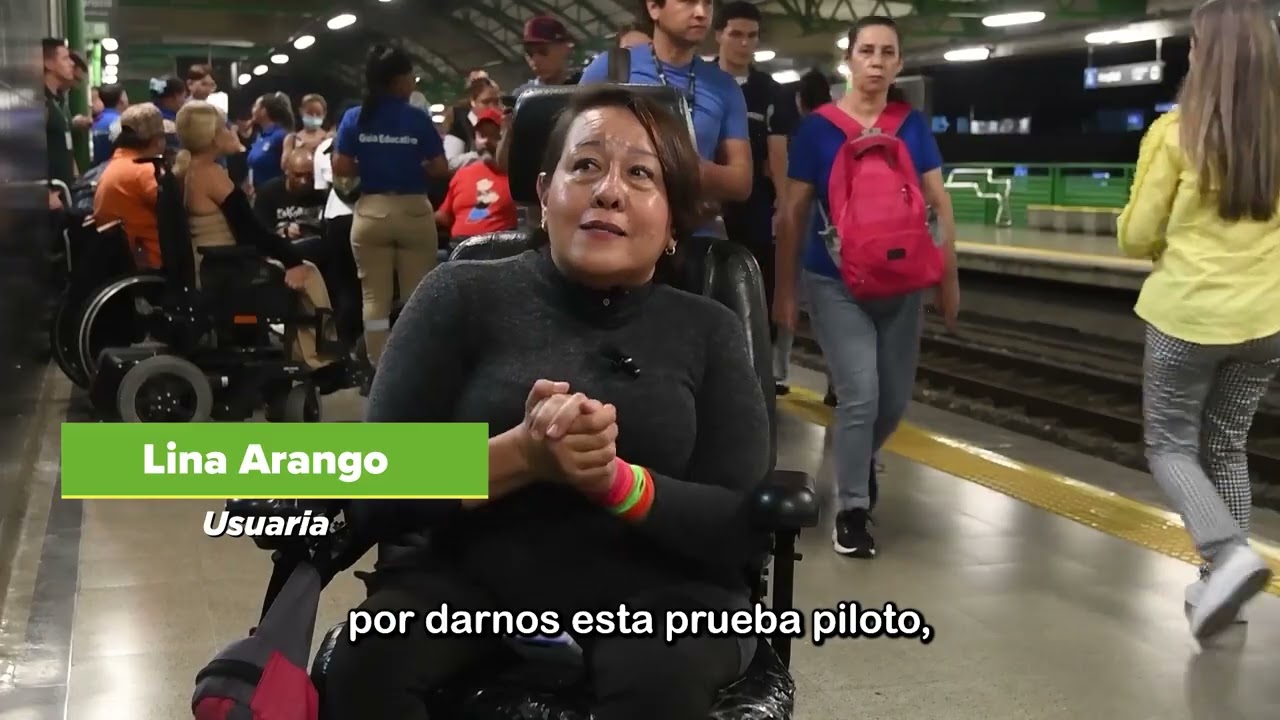 Tv Metro piloto accesibilidad en las red Metro