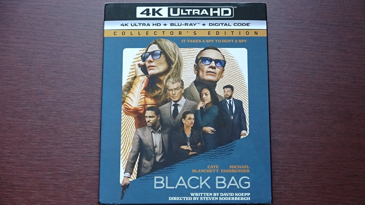 Black Bag 4K Ultra HD Blu-ray Unboxing