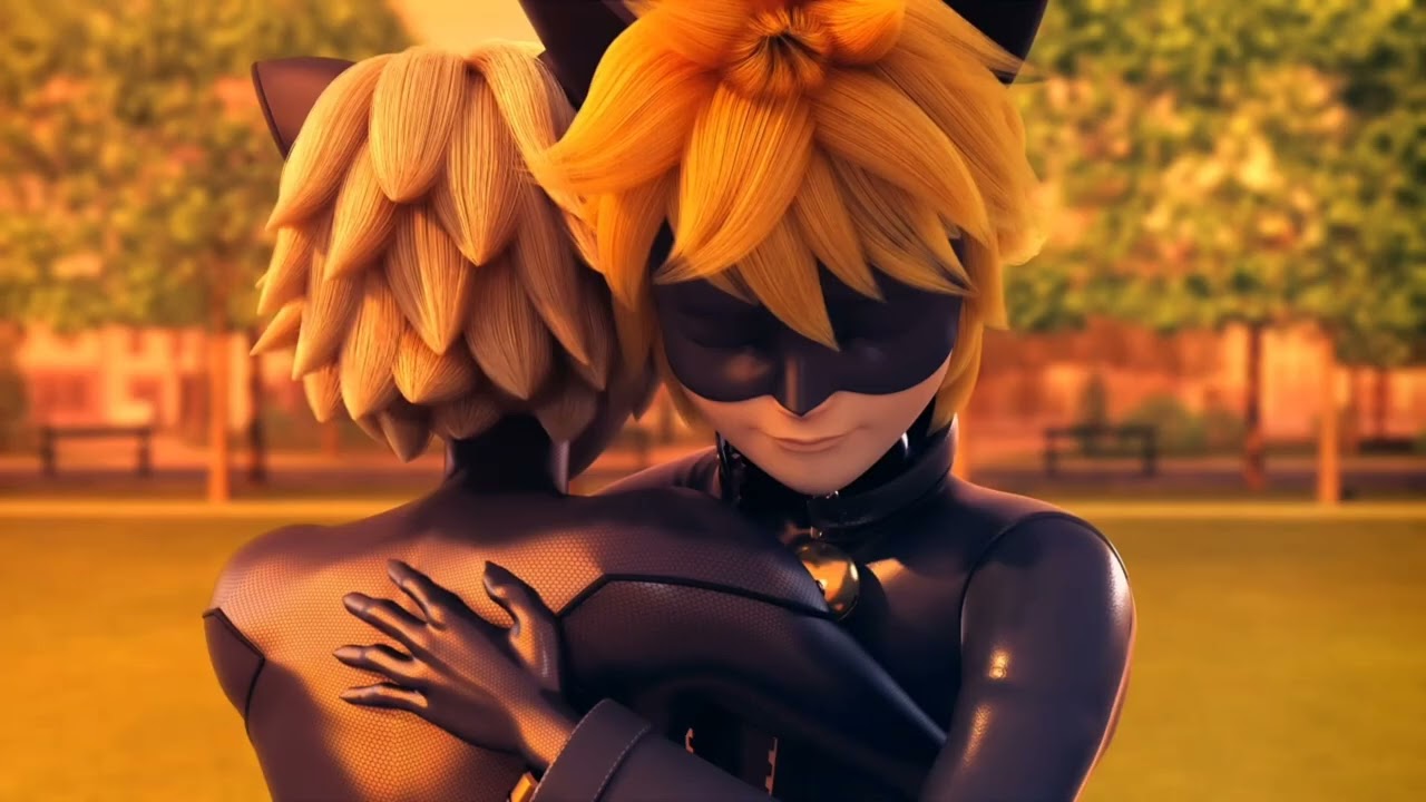 Miraculous Paris Cat Noir and Furry Paw Hugs 