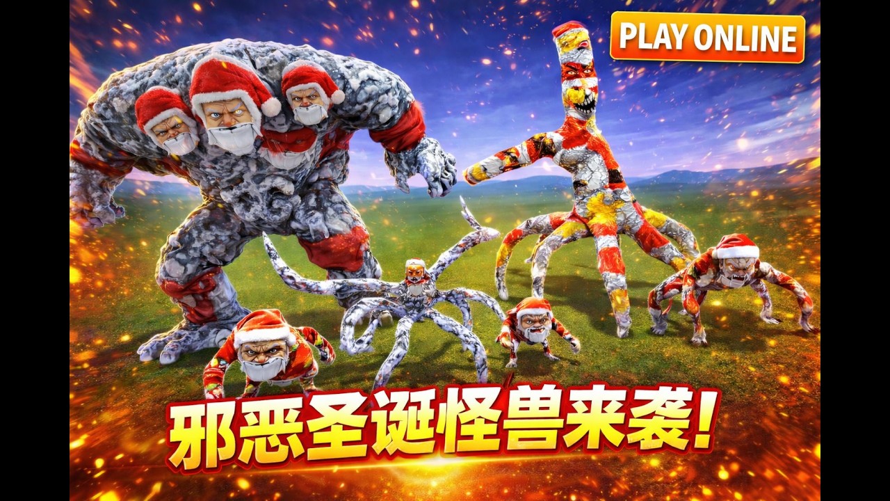 盖瑞模组咕咕嘎嘎圣诞巨人天梯挑战谁能登顶 #盖瑞模组 #单机游戏 #休闲游戏 #实况解说游戏 #哎呦大狗哥Game