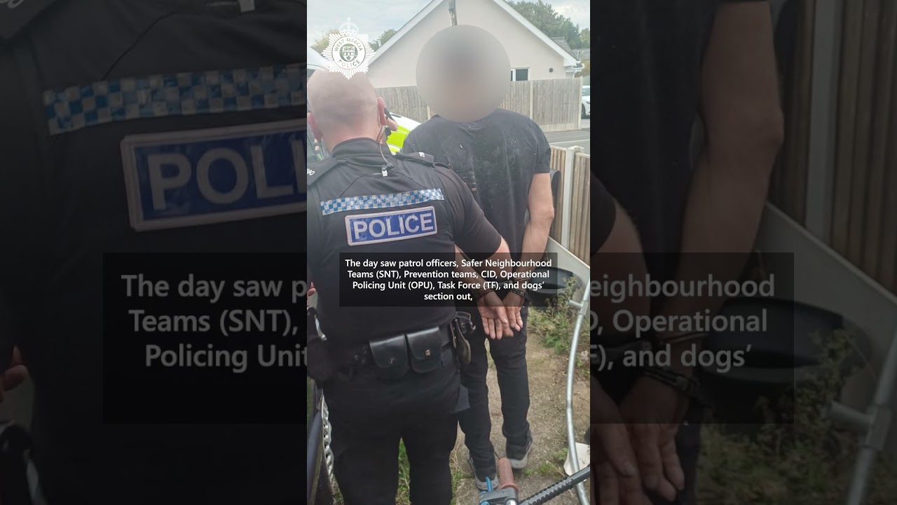 More than a dozen arrested across Herefordshire in day of action | West Mercia Police