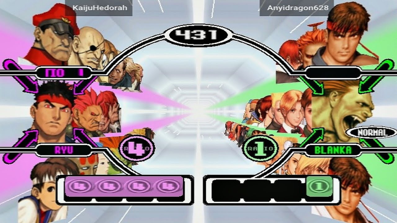 Capcom Vs. SNK Millennium Fight 2000 - KaijuHedorah vs Anyidragon628