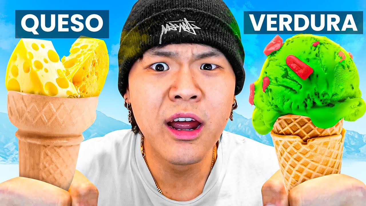 Prob&eacute; los Helados m&aacute;s RAROS