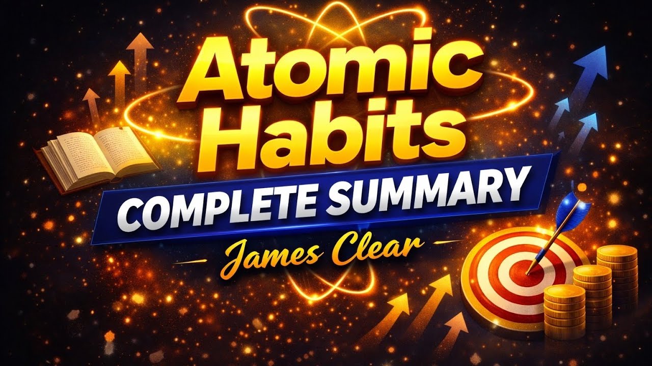 Atomic Habits Book Explained | Urdu / Hindi | Aadatain Kaise Zindagi Badalti Hain