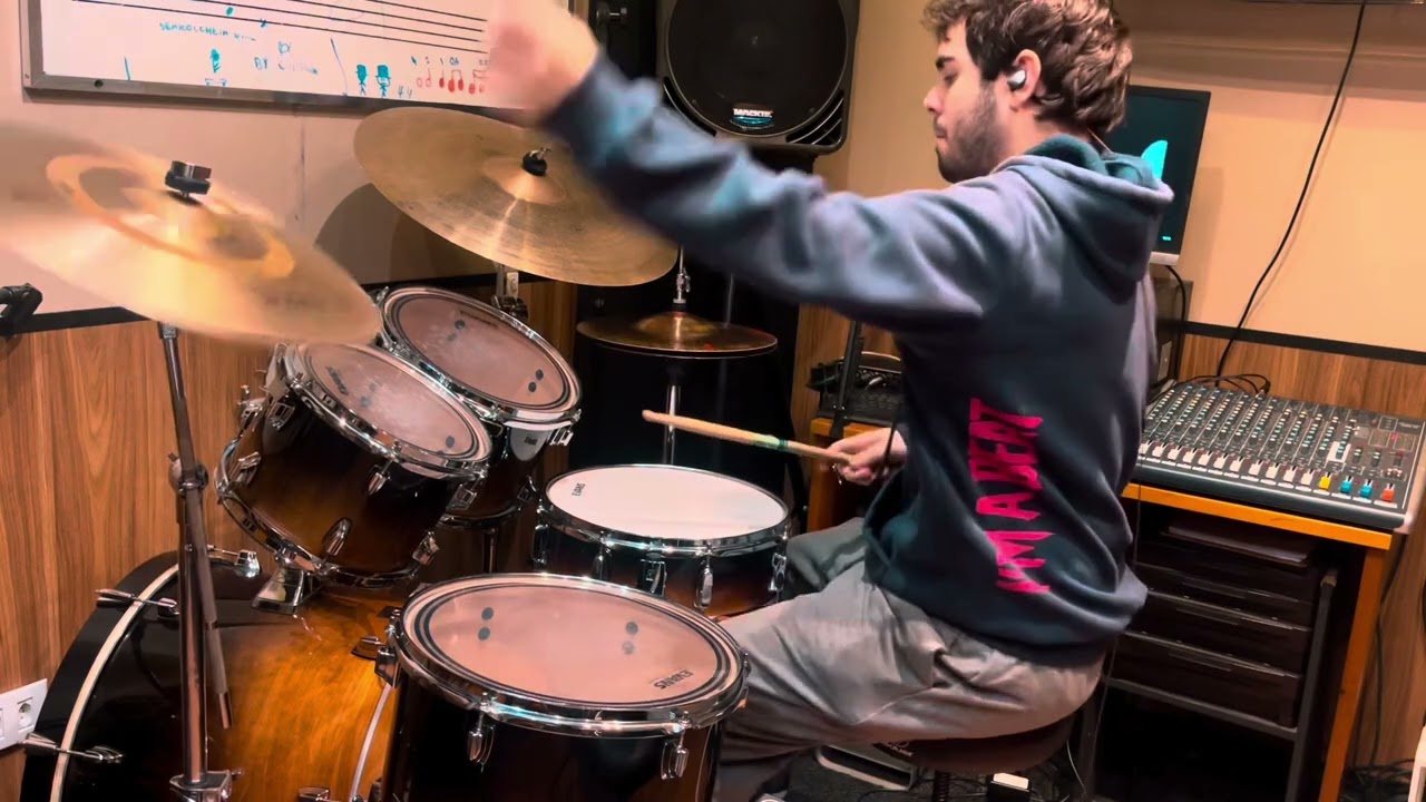 Gabriel Coelho: DRUM CAM - Roxanne | The Police (COVER)