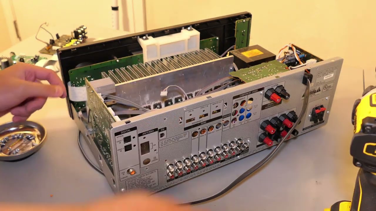 Sony STR K7000 AV Receiver Teardown