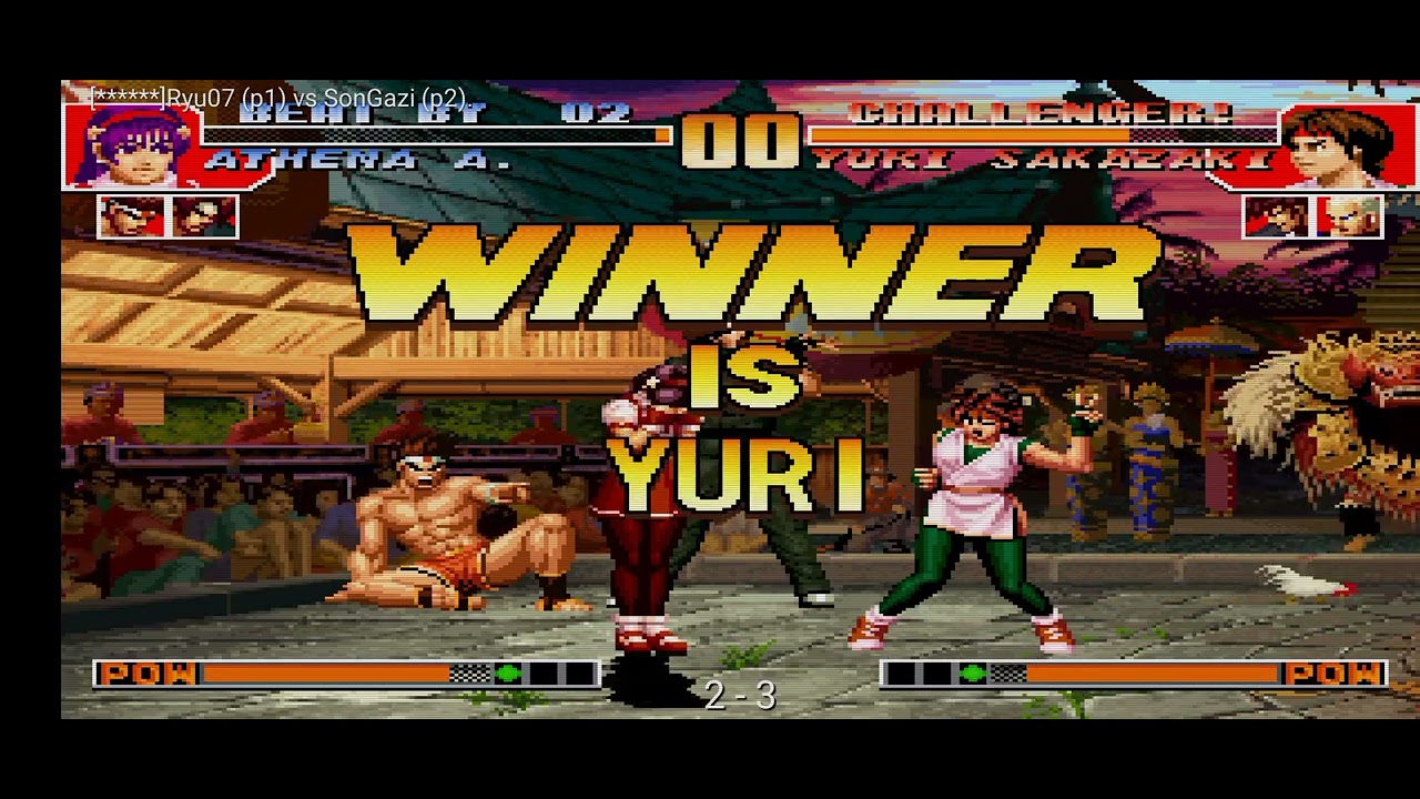 King Of Fighters 97 Ryu07 Vs SonGazi 