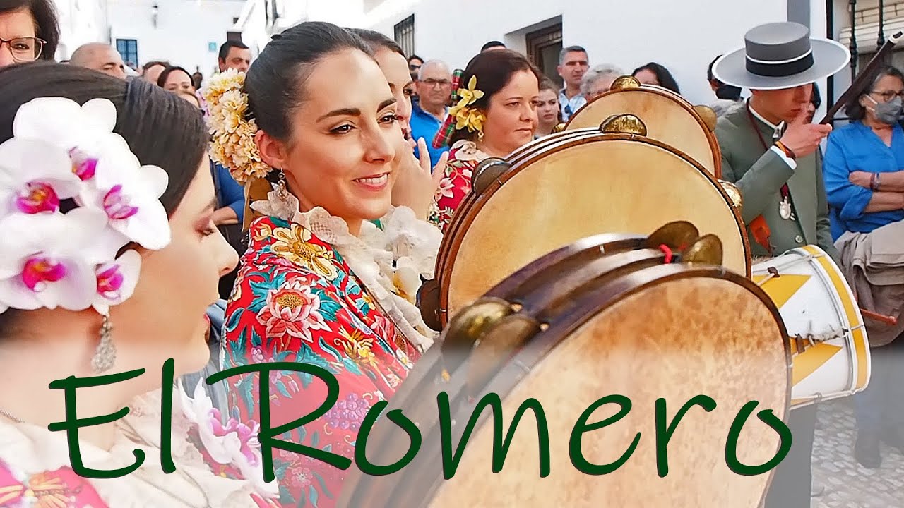 Romero de la Cruz del Llano. Almonaster la Real (Huelva) Cruces de Mayo 2022.