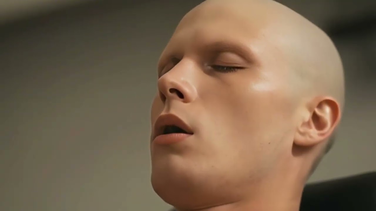 Man Shaves His Head and Eyebrows for Work