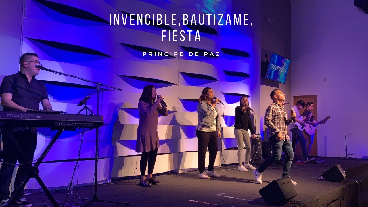 Invencible - Bautízame - Fiesta |Miel san Marcos - Cover -  Príncipe de Paz|