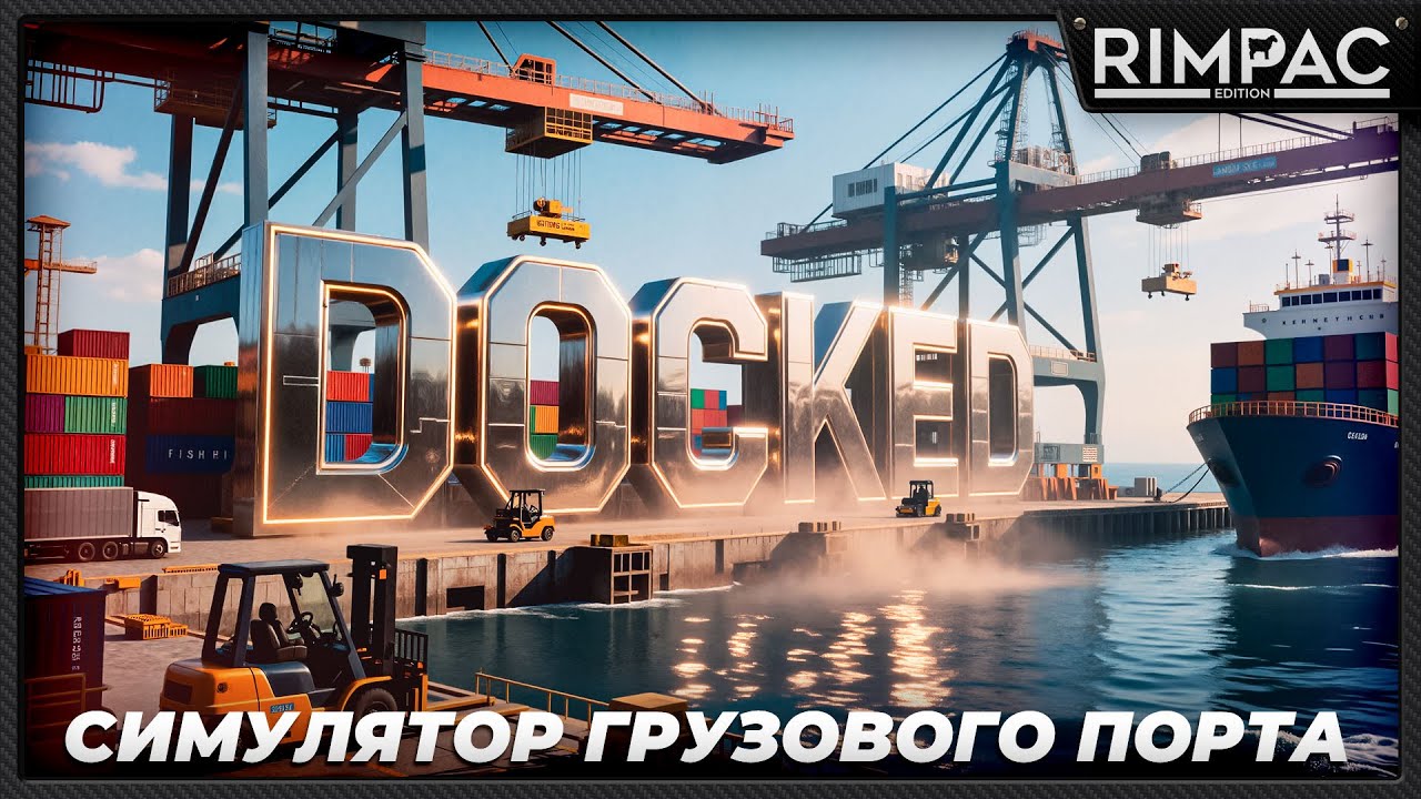 Docked — Возрождаем семейный порт! Реалистичный симулятор с тяжёлой техникой