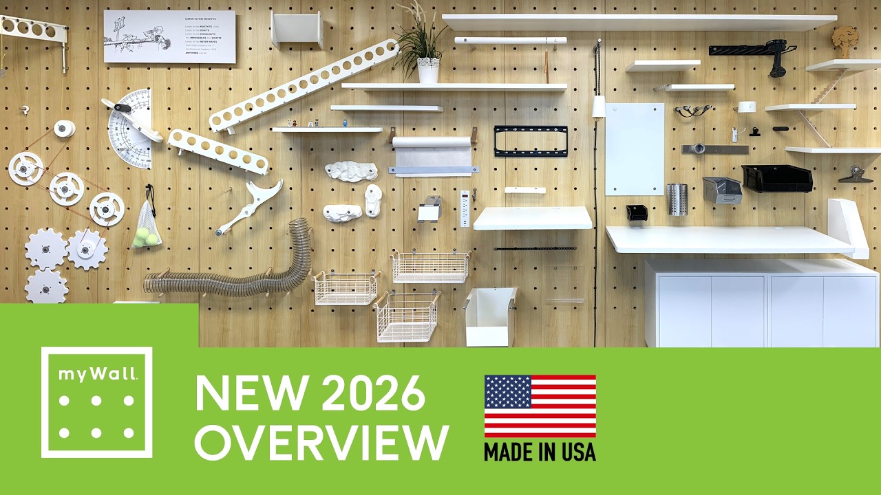 myWall Pegboard System 2026 Overview