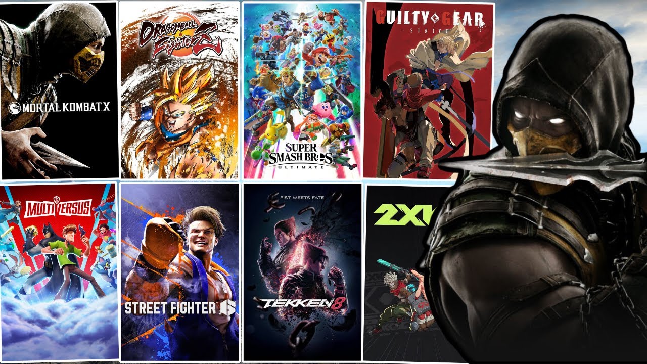 Ranking EVERY Fighting Game Of The Year WORST TO BEST (Top 12 Fighting Games)