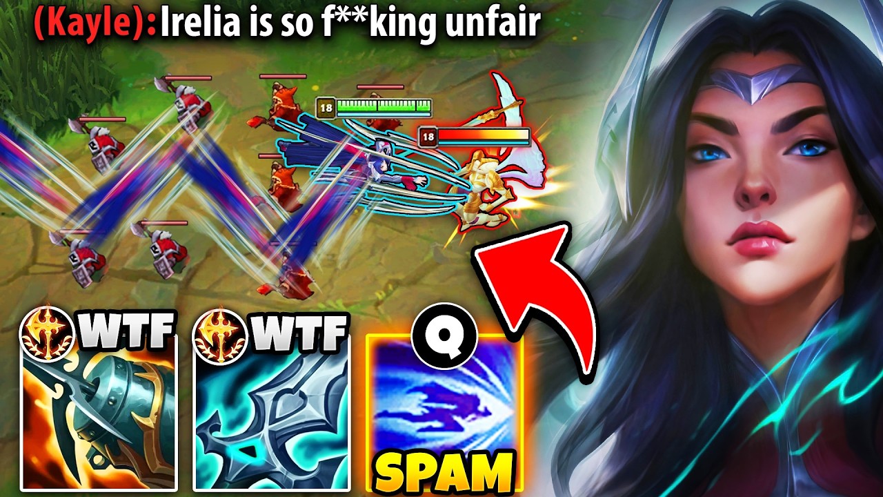 This Kayle thought she was allowed to play the game... NOT on my watch!