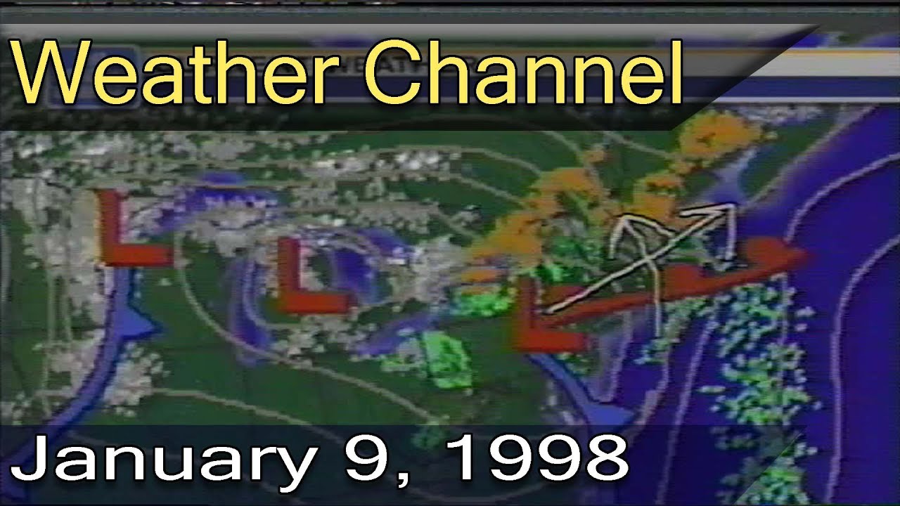 The Weather Channel - January 9, 1998