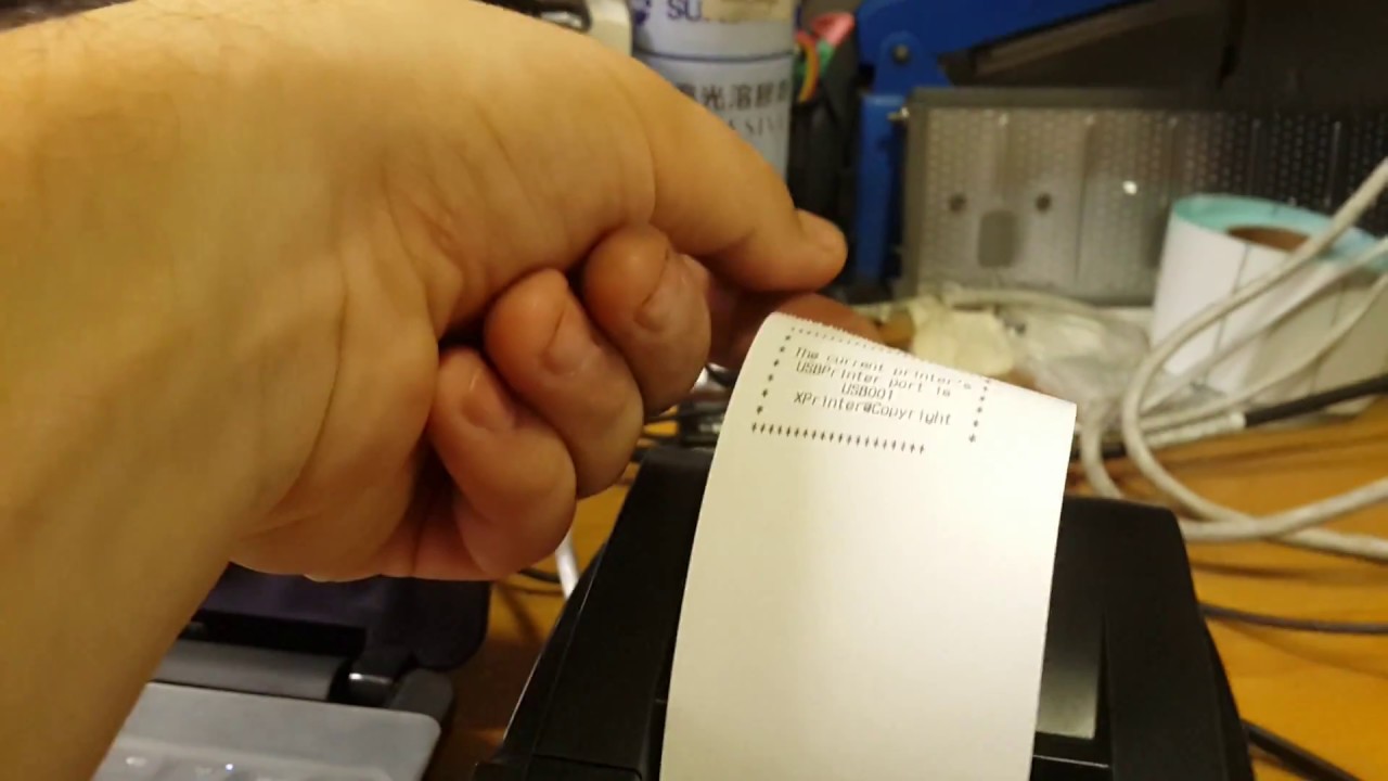 Инструкция по установке драйвера принтера Xprinter XP-58