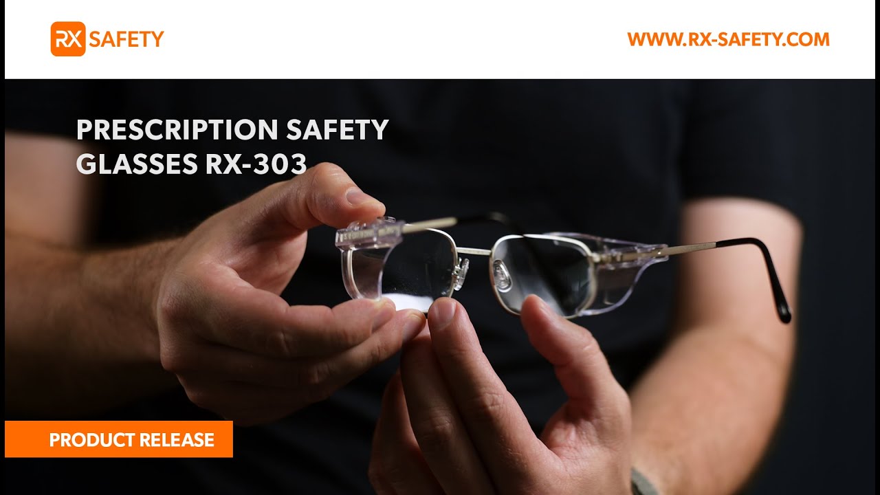 Prescription Safety Glasses RX-303 | ANSI Z87+ | RX Safety