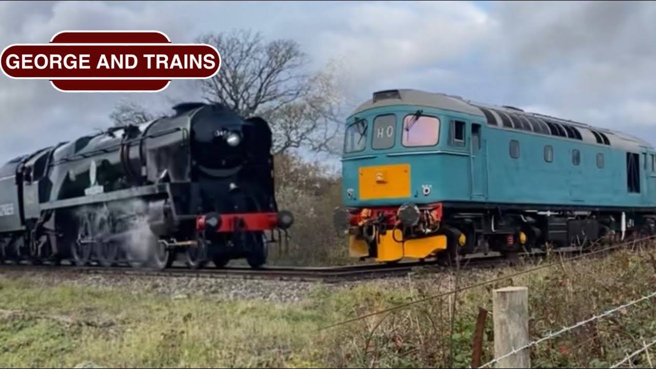 1225 ‘Sir Keith Park’ & 33063 On ‘The Polar Express’ | Spa Valley Railway | 16/11/25