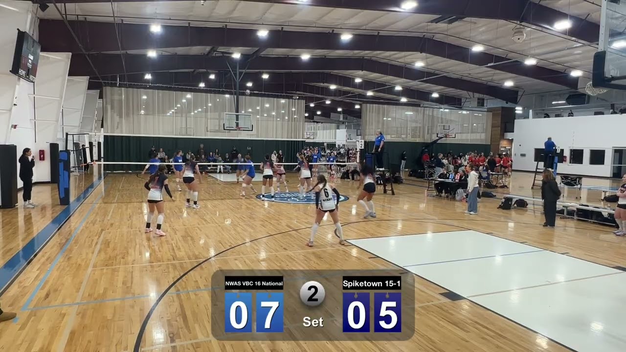 NWAS VBC 16 National v Spiketown 15-1, Set 2