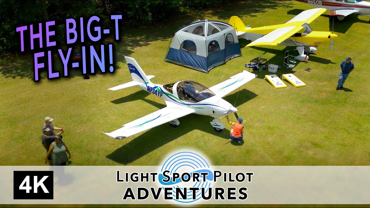 Nashville to the Big-T Fly-In, Senoia, GA- 006(4K) - N234YP - TL Sting S3