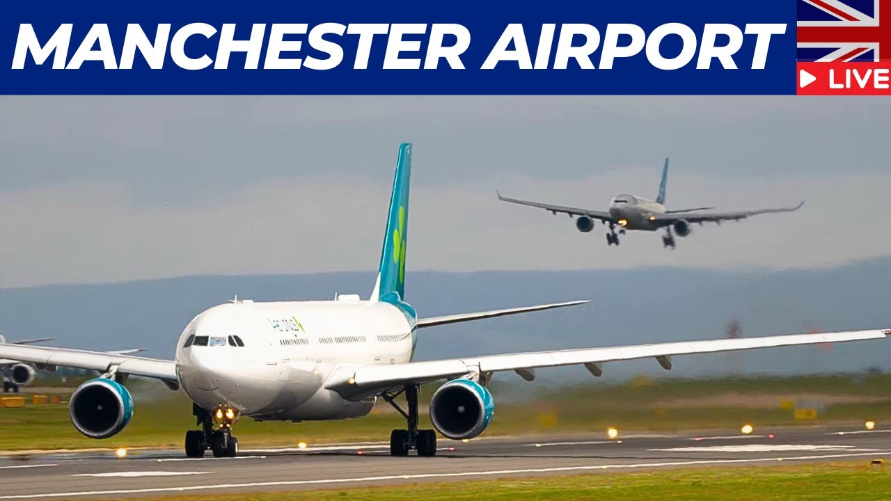 Manchester Airport - Live!   |   Close-up Airliner action & welcoming chat   |   Sat 13th July '24
