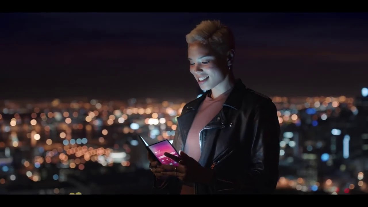 Samsung Galaxy S10 ,S10 Plus and galaxy foldable phone . official first teaser