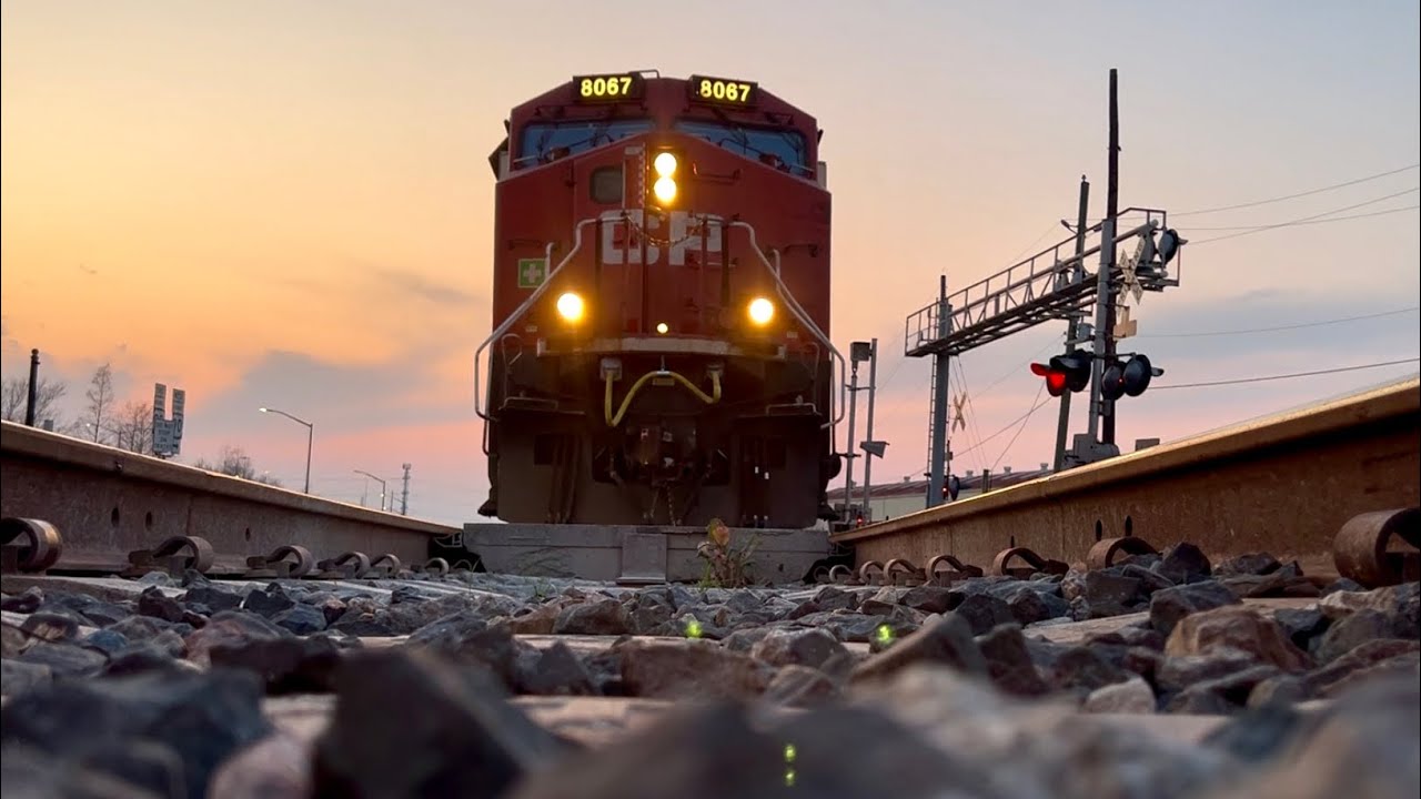 CP Stack Train, Stafford, TX, 3/15/25 (Track View)