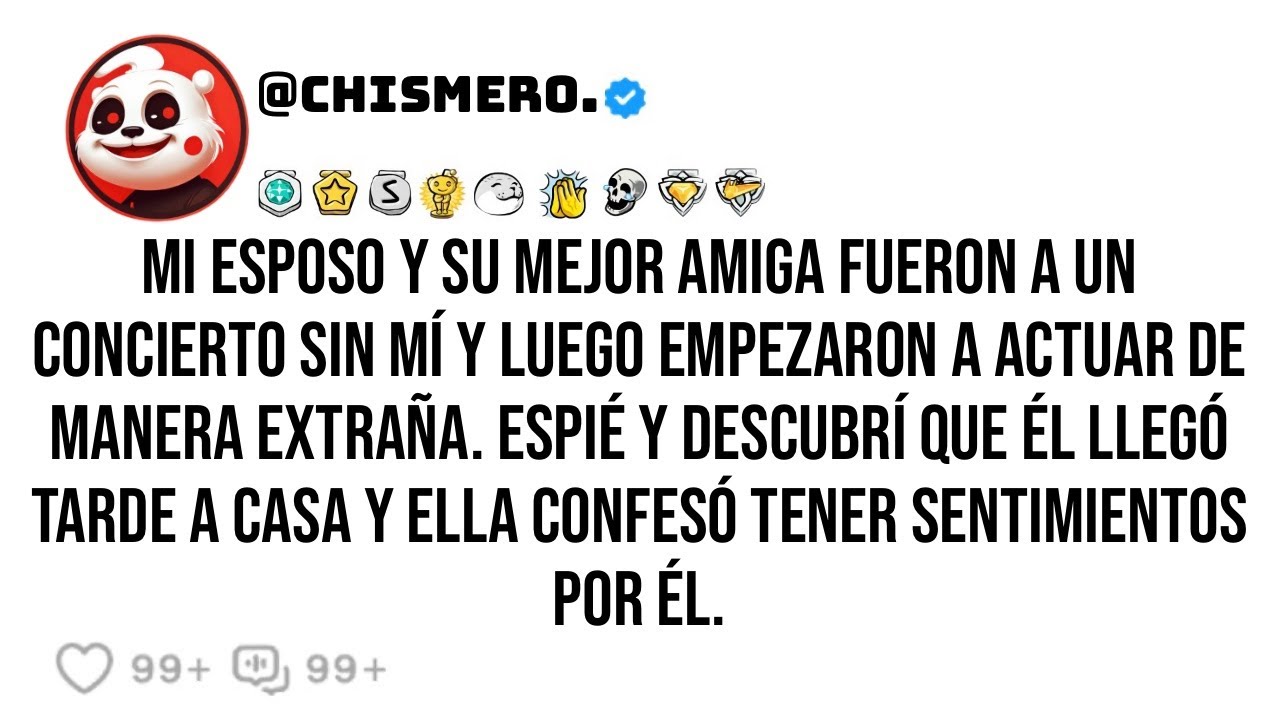 Mi esposo y su mejor amiga fueron a un concierto sin mí y luego empezaron a actuar de manera extr...