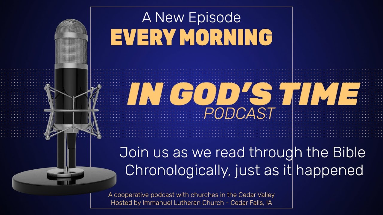 S1-E344 - In God's Time: Pastor Klawann reads Acts 24-26.