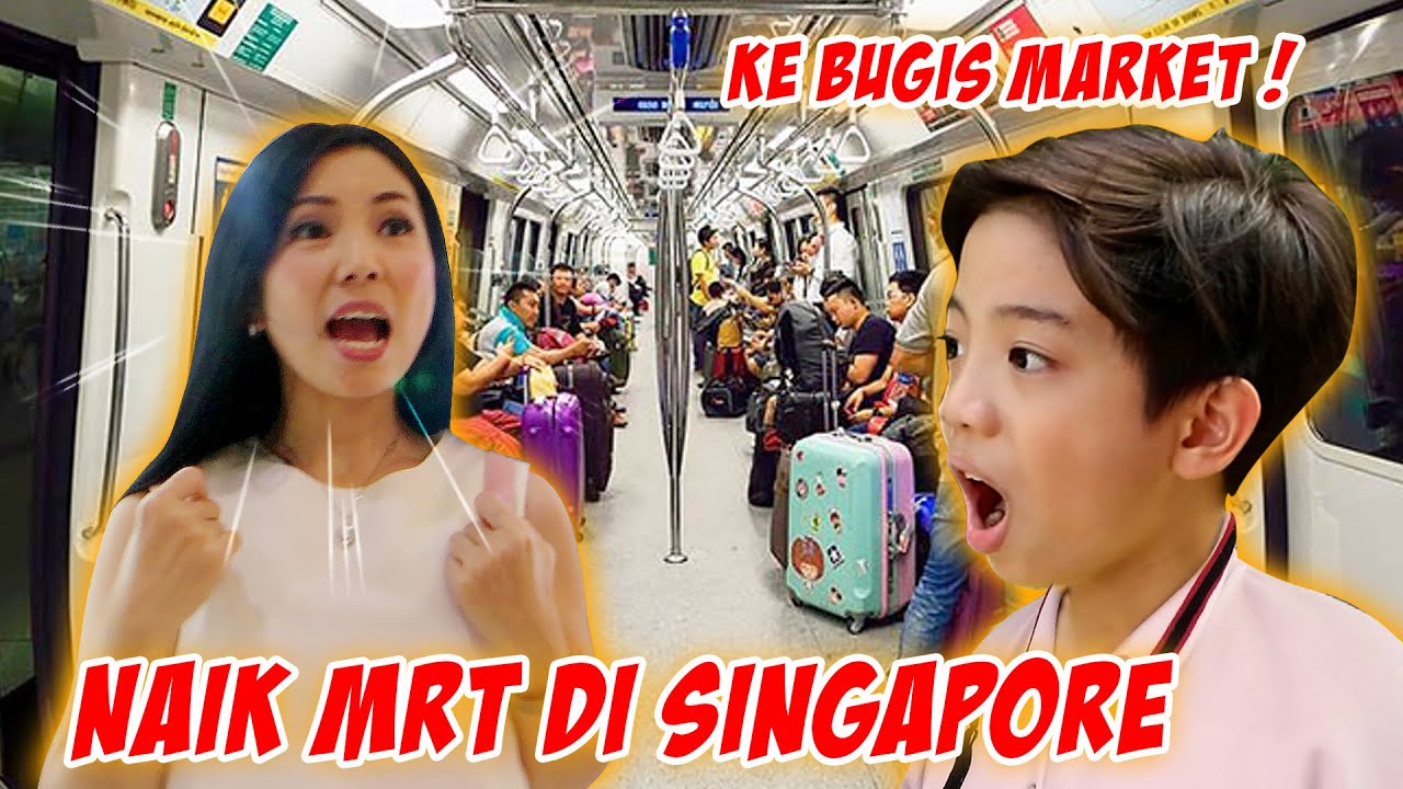 NAIK KERETA PERTAMA KALI DI SINGAPURA | Vlog Drama Lucu | CnX Adventurers