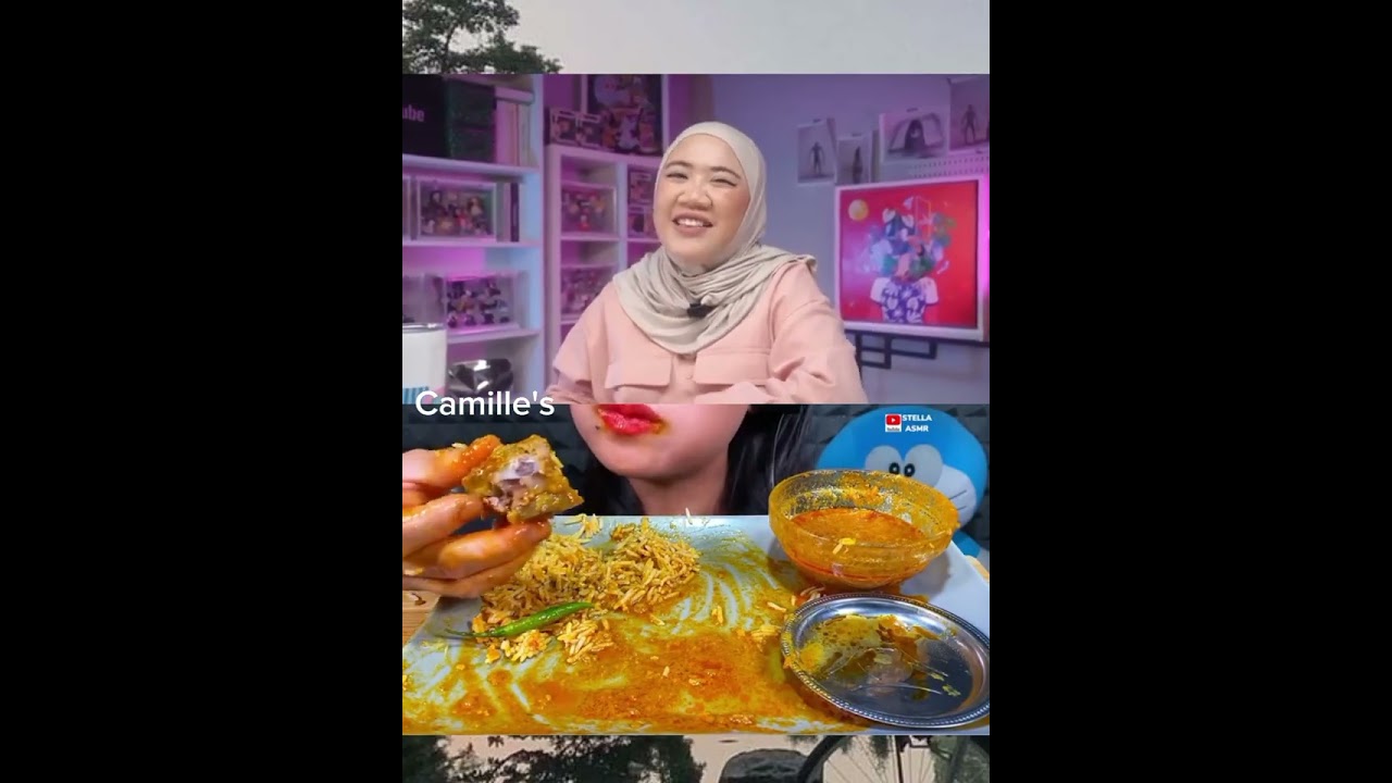SAYEM || Nadia Omara x Mukbang Asmr || #nadiaomara 