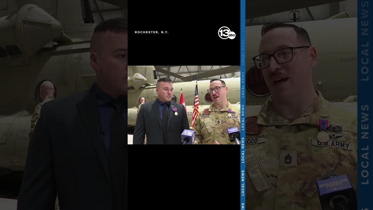 Американские солдаты награждены французской медалью национальной обороны за героические действия ...