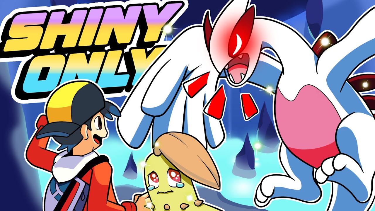 Pokemon Soulsilver Hardcore Nuzlocke Но я могу использовать только БЛЕСТЯЩИХ покемонов!?