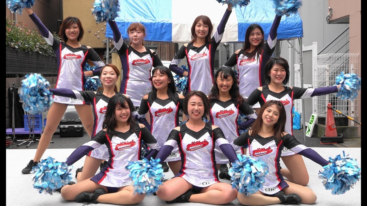 【千葉商科大学】チアダンスチーム☆glitter's（グリッターズ）／2018 市川まつり